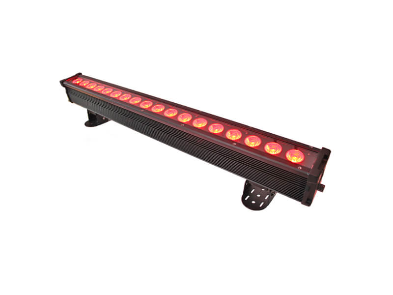18 Stück RGBWAUV 6in1 LED Wandfluter