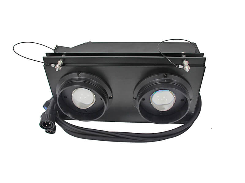 Connection One By One Style 2 Eyes Outdoor LED Audience Blinder Light