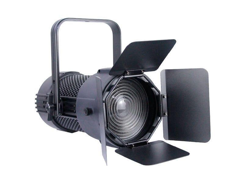 200 W zweifarbiges lüfterloses LED-TV-Studio-Fresnel-Dauerlicht