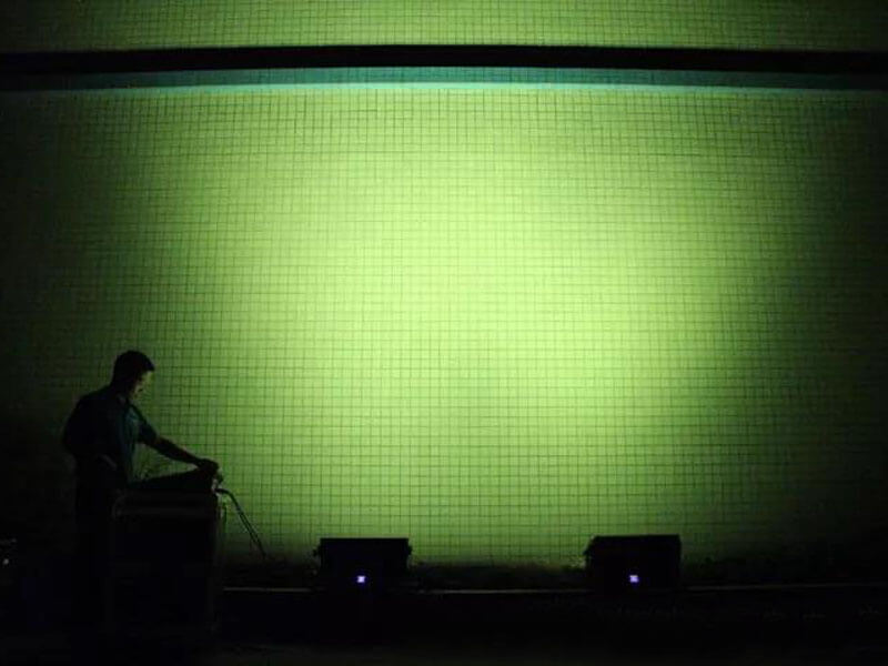 Theaterleuchte, leistungsstarke 400 W, bunte LED-Cyclorama-Leuchte