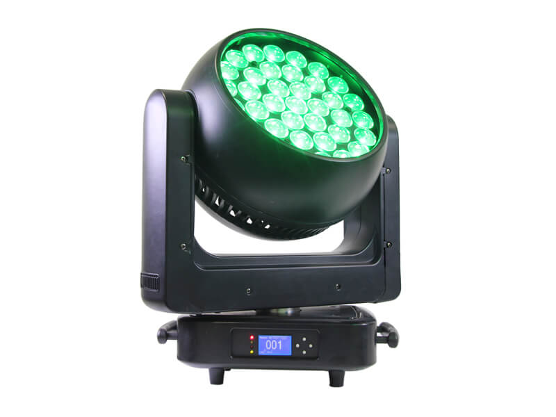 Aura Ring Effect 37pcs 25W 4in1 LED Zoom Moving Head Beam Wash Light